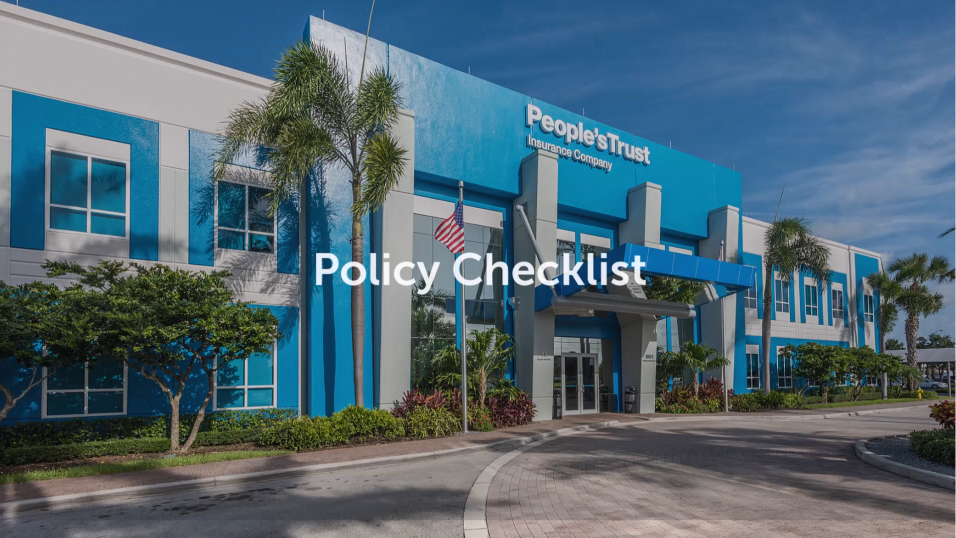 Policy Checklist